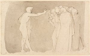 St. John the Baptist Preaching by John Flaxman